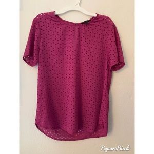 Banana Republic Purple Top